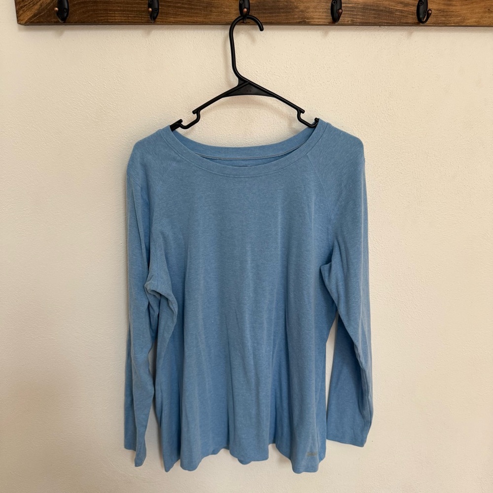 Noble Outfitters Blue Long Sleeve Top